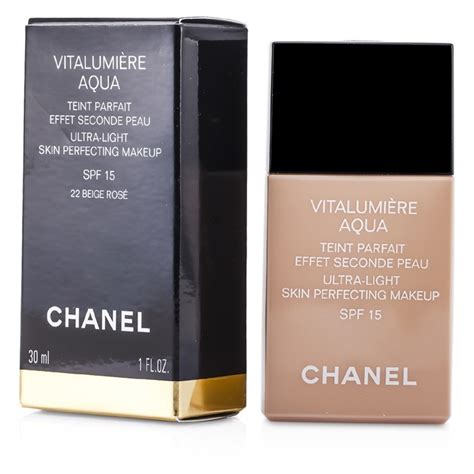 chanel vitalumiere aqua discontinued|Chanel vitalumiere aqua beige rose.